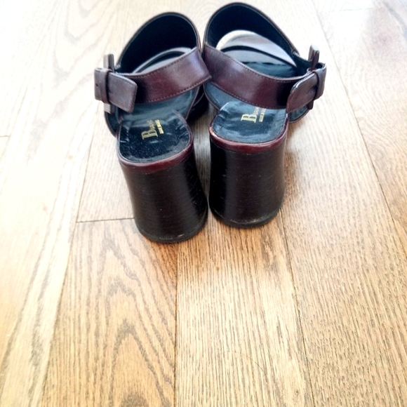 Browns Chocolate Brown 100% Leather Sandals - Picture 4 of 6